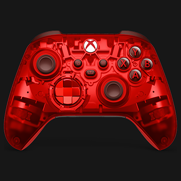 Detail view of Xbox Wireless Controller - Pulse Cipher Special Edition